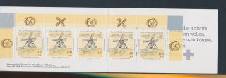 Xb69522 Germany 1997 Red Cross Welfare Stamps Booklet Xxl Mnh