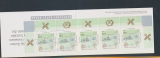 Xb69521 Germany 1997 Red Cross Welfare Stamps Booklet Xxl Mnh