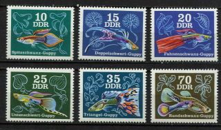 Germany - Ddr : Fish Set From 1976 - Nh