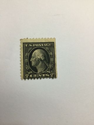 Us Stamp Scott 507 - 7ct Washington -