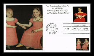 Dr Jim Stamps Us Ammi Phillips Four Centuries Art First Day Mystic Cover