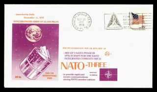 Dr Who 1978 Nato - 3 Space Military Satellite Nasa C126104