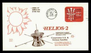 Dr Who 1978 Helios - 2 Us German Satellite Space Stationery C126098
