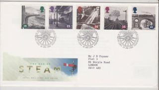 Fdc - Railways - The Age Of Steam - 1994 - (1724) (x)