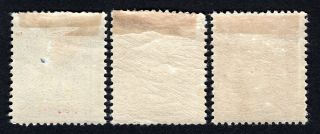 Obock 1892 group of 3 stamps Mi 24 - 26 MH CV=7.  4€ 2