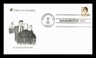 Us Cover President Ronald Reagan Inauguration Day 1981 Readers Digest Cachet