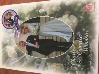 Gb Uk Isle Of Man Charles And Camilla 9.  4.  2005 Wedding Special Cover & Card