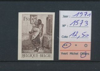 Lk44000 Belgium 1971 Paintings Art Fine Lot Imperf Mnh Cv 12,  5 Eur