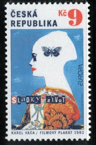 2003 Czech Rep.  Europa Cept Mnh Poster Art