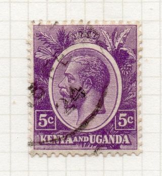 Kenya Uganda 1922 Early Issue Fine 5c.  296765