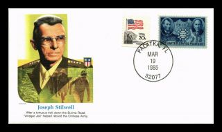 Us Cover Joseph Stilwell Wwii Greatest Military Heroes Of America Commemorative