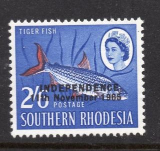 Southern Rhodesia 1965 Qeii Early Issue Fine Hinged 2s.  6d.  Optd 233287
