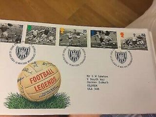 Gb Stamps First Day Cover 1996 Football Legends 14/05