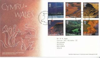 Gb 2004 Wales Fdc Tallents Cds With Encl Vgc