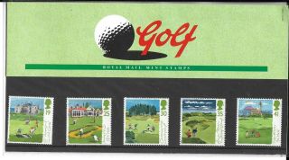 Gb 1994 Golf Presentation Pack