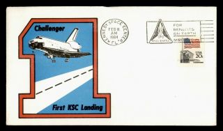 Dr Who 1984 Kennedy Space Center Fl Shuttle Challenger Landing Nasa C133387