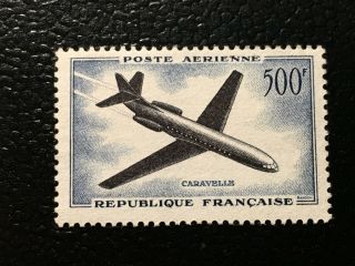 Sc 35/yt°36 - Neuf/mint 500f Bleu Morane Saulnier 760 - Poste Aerienne Francaise