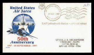 Dr Who 1997 Us Air Force 50th Anniversary Lakenheath Station Raf C131797