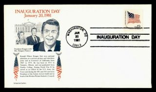 Dr Who 1981 President Ronald Reagan Inauguration Day C131734