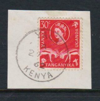Kenya,  Uganda & Tanganyika Postmark - Yala 