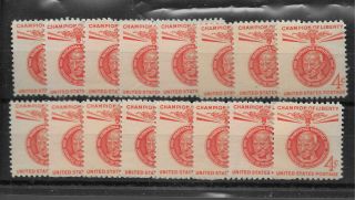 Scott 1174 Us Stamp Gandhi 16 X 4 Cent Mnh