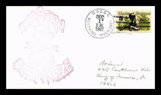 Dr Jim Stamps Us Operation Deep Freeze Uscgc Westwind Event Cover 1967