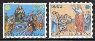 Vatican - 1983.  World Communication Year - Set Of 2,  Mnh