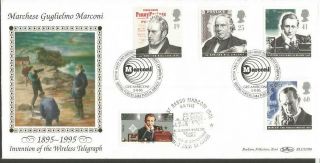 Communications 1995 Benham Official Double Postmarked Rare Fdc.  Blcs109b A779