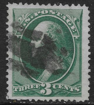 Scott 158 Us Stamp Washington 3 Cent
