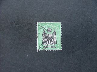 Nyasaland - Bca 1895 2d Black & Green Sg22 G - Fu