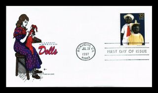 Dr Jim Stamps Us Alabama Baby Martha Chase Classic American Dolls Fdc Cover