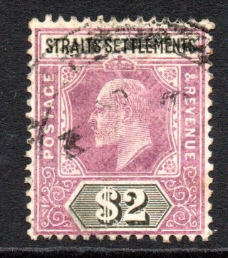 Straits Settlements 2 Dollar Stamp C1902 - 03 Sg120