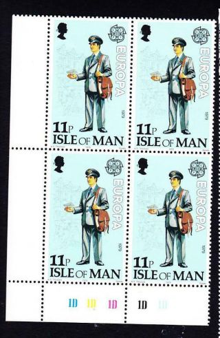 Isle Of Man Sc 153 Mnh Ll Pb 1979 Europa Contemporary Mailman