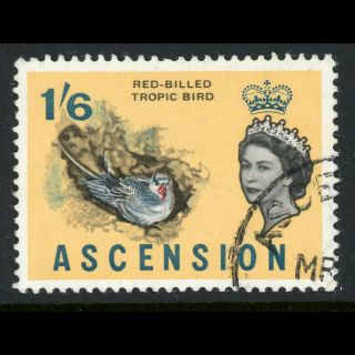 Ascension Islands 1963 1s6d Bird.  Sg 79.  Fine.  (fm182)