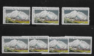 Scott 1454 Us Stamp Mt.  Mckinley 7 X 15 Cent Mnh