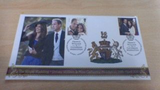 2011 Prince William /kate Middleton Royal Wedding First Day Cover