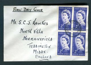 1953 South Africa Coronation Fdc.  First Day Cover