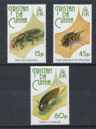 Tristan Da Cunha 1993 Insects - Mnh Set - Cat £7.  50 - (111)
