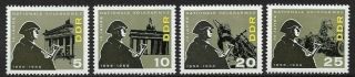 Germany (ddr) 1966 10th Anniversary National People 