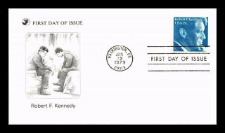 Dr Jim Stamps Us Robert Kennedy First Day Cover Washington Dc