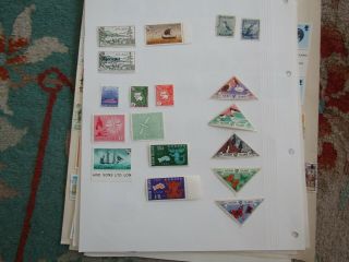 Small Selection Of Herm Island Stamps Plus A Couple Of Lundy