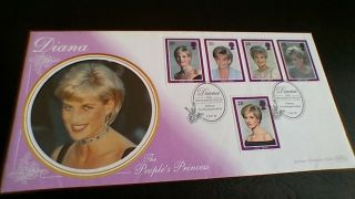 1998 Benham Diana Princess Of Wales First Day Cover - Althorp Northamptonshire
