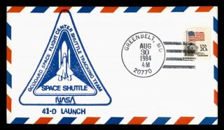 Dr Who 1984 Goddard Flight Center Nasa Space Shuttle 41 - D Launch C121432