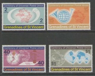 Grenadines Of St.  Vincent Sg26/9 1974 Upu Mnh