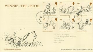 Gb Fdc 2010 " Winnie The Pooh "