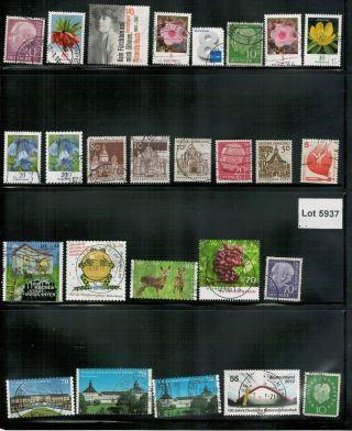 Lot 5937 - Germany - Stamp Selection Of 27 From Various Years