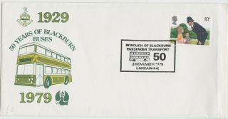 50 Years Of Blackburn Buses Commemorative First Day Cover Fdc