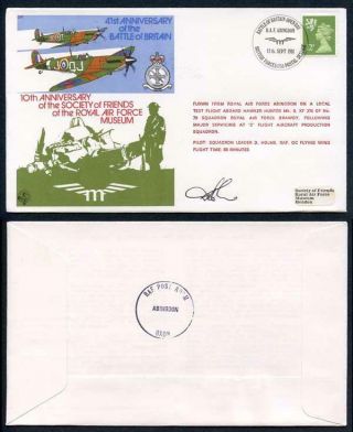 C90b 10th Ann Society Of Friends Of The Raf Museum Signed Sqn Ldr D Holme (a)