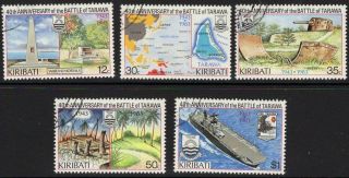 Kiribati Sg210/4 1983 Battle Of Tarawa Fine