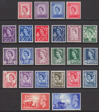 1948 - 1967 Regionals X 24 Different Mounted
